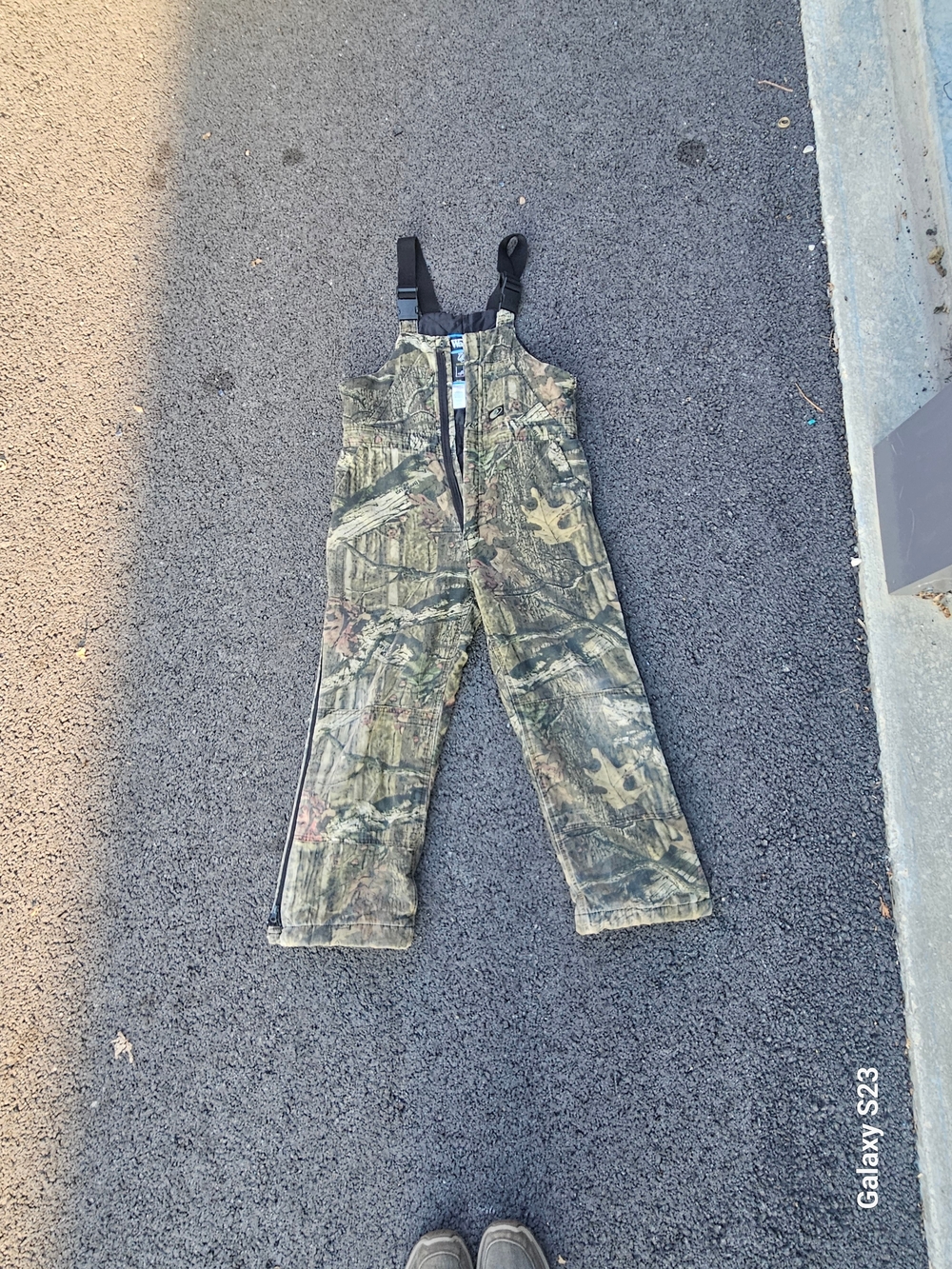 Walls Youth 16-18 Camo Insulated Hunting Bib Overalls Kidz Grow System